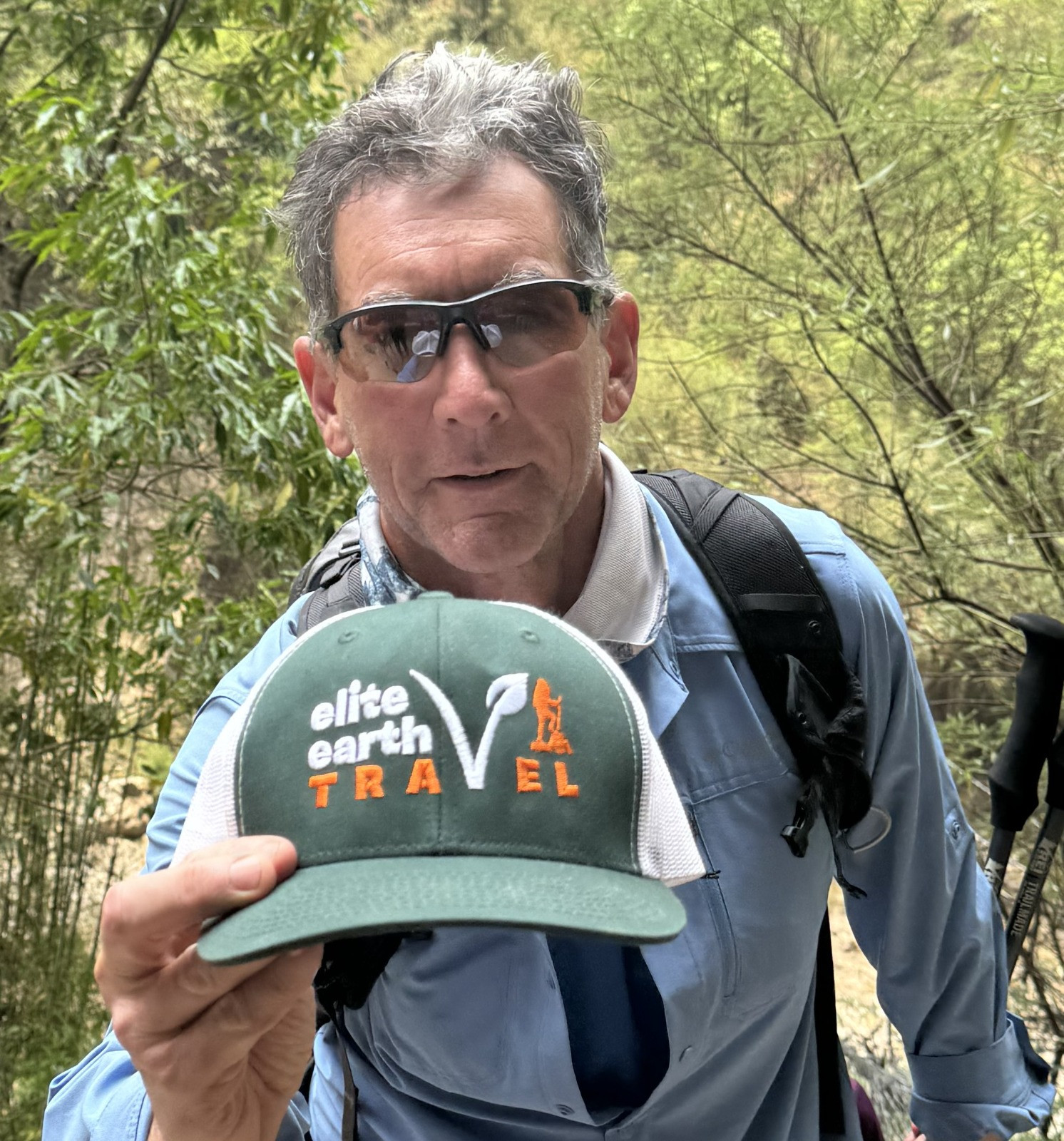 Tom Carney During His Manaslu Circuit Trek With Elite Earth Travel, Showcasing The Company's Trekking Experience In Nepal